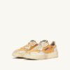 MEDALIST LOW SUPER VINTAGE SNEAKER AUS ORANGE- UND WEISSEM LEDER UND MESH