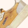 MEDALIST LOW SUPER VINTAGE SNEAKER AUS ORANGE- UND WEISSEM LEDER UND MESH
