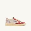MEDALIST LOW SUPER VINTAGE SNEAKER AUS ROT UND PINK GEBÜRSTETEM LEDER MEDALIST LOW SUPER VINTAGE SNEAKER AUS ROT UND PINK GEBÜRSTETEM LEDER