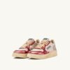 MEDALIST LOW SUPER VINTAGE SNEAKER AUS ROT UND PINK GEBÜRSTETEM LEDER MEDALIST LOW SUPER VINTAGE SNEAKER AUS ROT UND PINK GEBÜRSTETEM LEDER