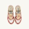 MEDALIST LOW SUPER VINTAGE SNEAKER AUS ROT UND PINK GEBÜRSTETEM LEDER MEDALIST LOW SUPER VINTAGE SNEAKER AUS ROT UND PINK GEBÜRSTETEM LEDER