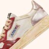MEDALIST LOW SUPER VINTAGE SNEAKER AUS ROT UND PINK GEBÜRSTETEM LEDER MEDALIST LOW SUPER VINTAGE SNEAKER AUS ROT UND PINK GEBÜRSTETEM LEDER