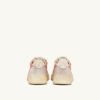 MEDALIST LOW SUPER VINTAGE SNEAKER AUS ROTEM UND WEISSEM LEDER UND MESH