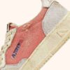 MEDALIST LOW SUPER VINTAGE SNEAKER AUS ROTEM UND WEISSEM LEDER UND MESH
