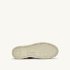 MEDALIST LOW SUPER VINTAGE SNEAKER AUS WEISSEM, SCHWARZEM UND SILBERNEN LEDER