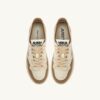 MEDALIST LOW SUPER VINTAGE SNEAKER IN COGNAC UND MICROCHIP LEDER-WILDLEDER