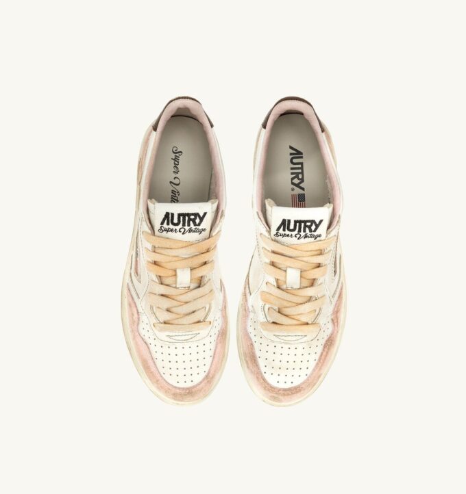 MEDALIST LOW SUPER VINTAGE SNEAKER IN NUDE UND SEPIA LEDER-WILDLEDER MEDALIST LOW SUPER VINTAGE SNEAKER IN NUDE UND SEPIA LEDER-WILDLEDER