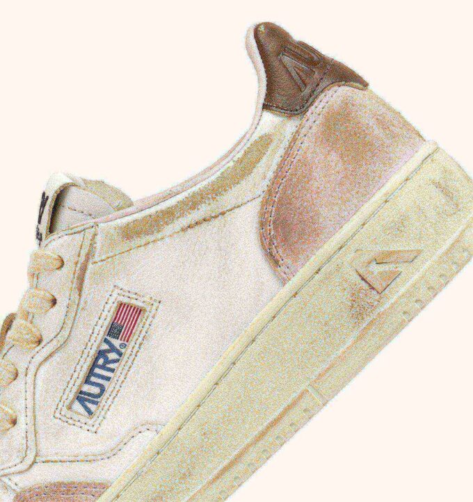 MEDALIST LOW SUPER VINTAGE SNEAKER IN NUDE UND SEPIA LEDER-WILDLEDER MEDALIST LOW SUPER VINTAGE SNEAKER IN NUDE UND SEPIA LEDER-WILDLEDER