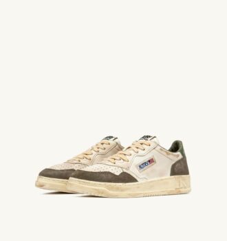MEDALIST LOW SUPER VINTAGE SNEAKER IN SAND LEDER-WILDLEDER