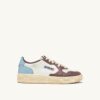 MEDALIST LOW SUPER VINTAGE SNEAKER IN WEISS, HIMMELSBLAU UND TAUPE