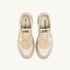 MEDALIST LOW SUPER VINTAGE SNEAKER IN WEISS, PFIRSICH UND GRAU