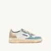 MEDALIST LOW SUPER VINTAGE SNEAKER IN WEISS, SILBER-BLAU UND PLATIN