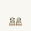 MEDALIST LOW SUPER VINTAGE SNEAKER IN WHISPER WHITE GREEN AND SILVER MEDALIST LOW SUPER VINTAGE SNEAKER IN WHISPER WHITE GREEN AND SILVER