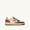 MEDALIST LOW SUPER VINTAGE SNEAKERS IN WEISSEM, SCHWARZEM UND SYRAH LEDER MEDALIST LOW SUPER VINTAGE SNEAKERS IN WEISSEM, SCHWARZEM UND SYRAH LEDER