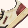 MEDALIST LOW SUPER VINTAGE SNEAKERS IN WEISSEM, SCHWARZEM UND SYRAH LEDER MEDALIST LOW SUPER VINTAGE SNEAKERS IN WEISSEM, SCHWARZEM UND SYRAH LEDER