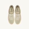 MEDALIST LOW TRICOLOR SNEAKER IN BEIGE ECRU UND SPACE BLUE SUEDE MEDALIST LOW TRICOLOR SNEAKER IN BEIGE ECRU UND SPACE BLUE SUEDE