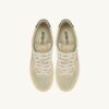 MEDALIST LOW TRICOLOR SNEAKER IN BEIGE ECRU UND SPACE BLUE SUEDE MEDALIST LOW TRICOLOR SNEAKER IN BEIGE ECRU UND SPACE BLUE SUEDE