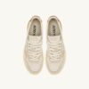 MEDALIST LOW TRICOLOR SNEAKER IN SAND UND CIGAR SUEDE MEDALIST LOW TRICOLOR SNEAKER IN SAND UND CIGAR SUEDE