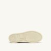 MEDALIST LOW TRICOLOR SNEAKER IN WEISS, LILA UND PHARD FARBIGEM WILDLEDER