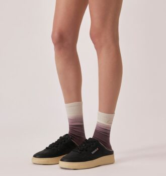 MEDALIST MULE SNEAKERS AUS SCHWARZEM NAPALEDER