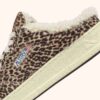 MEDALIST MULE SNEAKERS IN LEOPARD PONY HAIR EFFECT AND SHEARLING MEDALIST MULE SNEAKERS IN LEOPARD PONY HAIR EFFECT AND SHEARLING