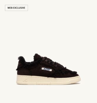 MEDALIST MUTTON SNEAKERS AUS BRAUNEN WILDLEDER UND LAMM