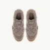 MEDALIST MUTTON SNEAKERS IN TAUPE SUEDE AND LAEARLING MEDALIST MUTTON SNEAKERS IN TAUPE SUEDE AND LAEARLING
