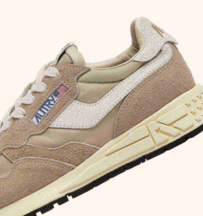 REELWIND LOW SNEAKER AUS FILLER NYLON UND WILDLEDER