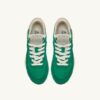 REELWIND LOW SNEAKER AUS GRÜNEM NYLON UND WILDLEDER