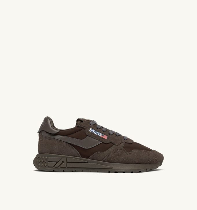 REELWIND LOW SNEAKER AUS MOREL NYLON UND WILDLEDER