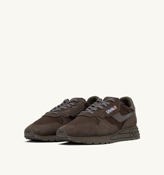 REELWIND LOW SNEAKER AUS MOREL NYLON UND WILDLEDER