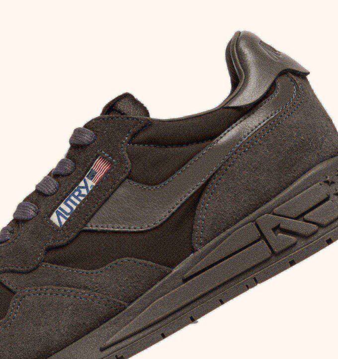 REELWIND LOW SNEAKER AUS MOREL NYLON UND WILDLEDER