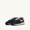 REELWIND LOW SNEAKER AUS NYLON UND WILDLEDER, BLAU UND WEISS
