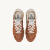 REELWIND LOW SNEAKER AUS NYLON UND WILDLEDER, FARBE BRAUN ZUCKER UND WEISS