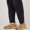 REELWIND LOW SNEAKER AUS NYLON UND WILDLEDER, SENF- UND WEISSFARBE