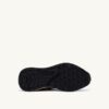 REELWIND LOW SNEAKER AUS NYLON-WILDLEDER UND LEDER, FARBE CAPRI UND SCHWARZ