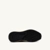 REELWIND LOW SNEAKER AUS NYLON-WILDLEDER UND LEDER, FARBE GELB UND SCHWARZ