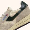REELWIND LOW SNEAKER AUS NYLON-WILDLEDER UND LEDER IN DEN FARBEN ECRU UND MOUNTAIN