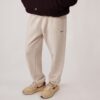 REELWIND LOW SNEAKER AUS NYLON-WILDLEDER UND LEDER IN DEN FARBEN ECRU UND RUBY WINE