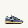 REELWIND LOW SNEAKER AUS NYLON-WILDLEDER UND LEDER IN DEN FARBEN INDIGO UND SPELLBOUND