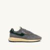 REELWIND LOW SNEAKER AUS NYLON-WILDLEDER UND LEDER IN DEN FARBEN MOUNTAIN UND NIGHT OWL