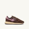 REELWIND LOW SNEAKER AUS NYLON-WILDLEDER UND LEDER IN DEN FARBEN PLUGH UND ZEPHYR