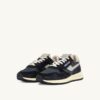 REELWIND LOW SNEAKER AUS SCHWARZEM NYLON UND WILDLEDER