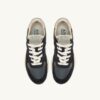 REELWIND LOW SNEAKER AUS SCHWARZEM NYLON UND WILDLEDER