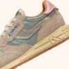 REELWIND LOW SNEAKER AUS SILBER-PLATIN REFLEKTIERENDEM NYLON UND WILDLEDER REELWIND LOW SNEAKER AUS SILBER-PLATIN REFLEKTIERENDEM NYLON UND WILDLEDER