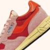 REELWIND LOW SNEAKER IN BLOSSOM UND MOLTEN LAVA WILDLEDER UND MESH