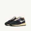 REELWIND LOW SNEAKER IN CARBON- UND SILBERTON-NYLON-WILDLEDER UND LEDER