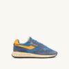 REELWIND LOW SNEAKER IN CENBLE UND GOLD FUSION AUS WILDLEDER UND NYLON