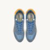 REELWIND LOW SNEAKER IN CENBLE UND GOLD FUSION AUS WILDLEDER UND NYLON