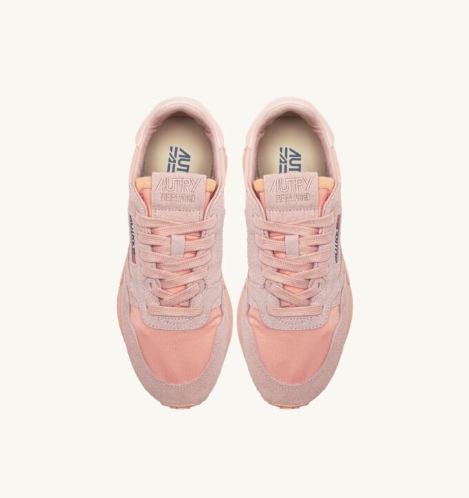 REELWIND LOW SNEAKER IN CREOLE PINK NYLON UND WILDLEDER REELWIND LOW SNEAKER IN CREOLE PINK NYLON UND WILDLEDER